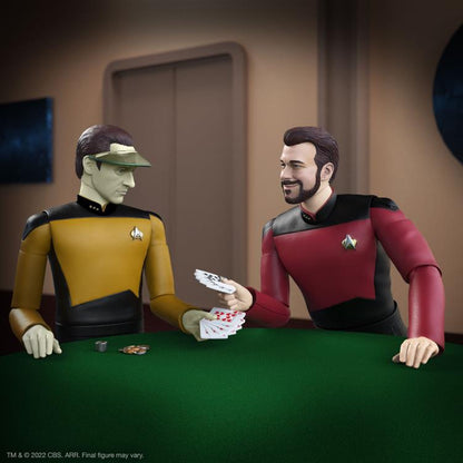 Super7 Star Trek: The Next Generation ULTIMATES! Commander Riker Plastic Action Figure - View 3