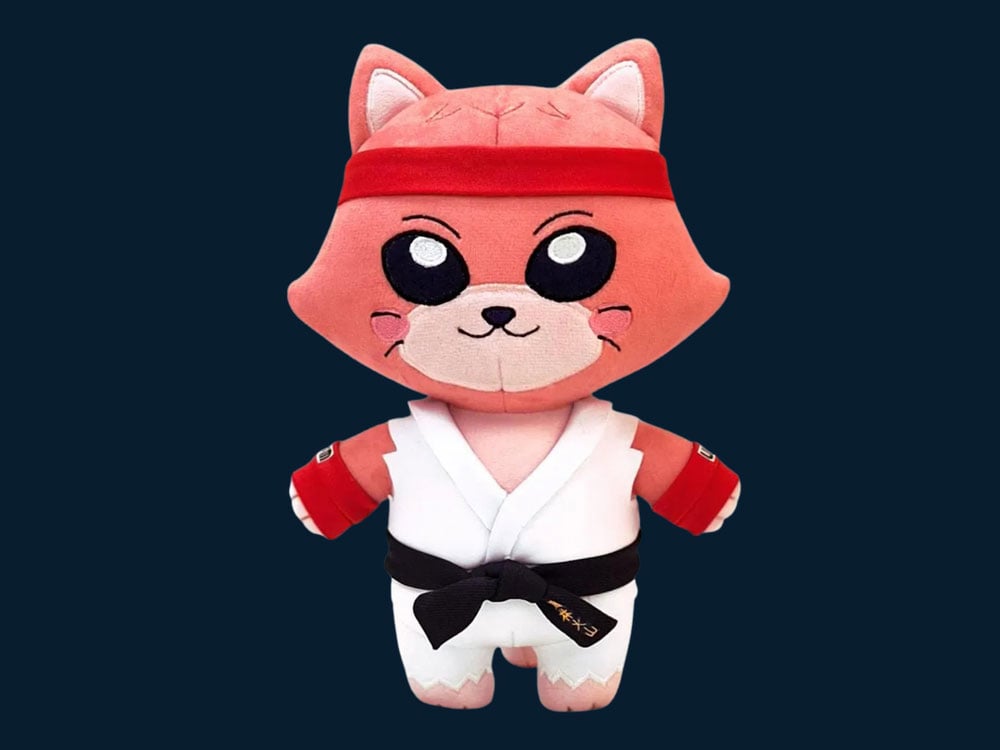 Toynk Street Fighter x Neko Ryu 8-Inch Polyester Plush - View 2