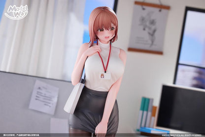 ModelWay Udon Illustration OL-chan 1/6 Scale Figure 11-Inch - View 10