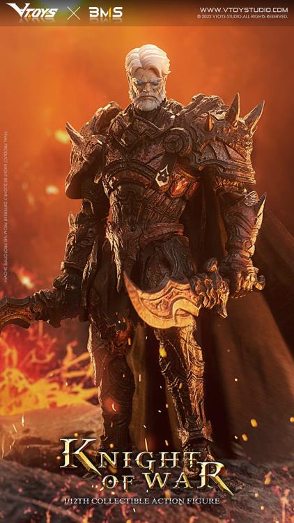 VTOYS Knight of War 1/12 Scale Figure, 6.5-Inch Plastic Display Figure - View 5