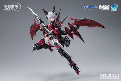Eastern Model A.T.K. Girl Endless Night Vampire Camilla 1/12 Scale Model Kit, 6.69-Inch - View 22