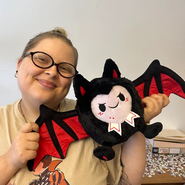 Squishable Mini Vampire Bat 9-Inch Soft Plush Toy Collectible Character - View 5