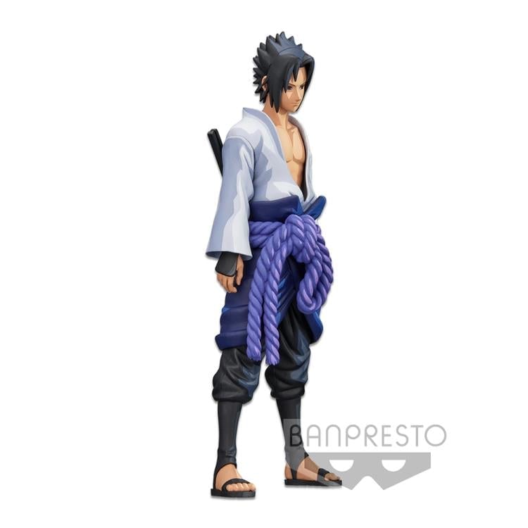 Bandai Naruto: Shippuden Grandista Manga Dimensions Sasuke Uchiha 10.6-Inch Figure - View 7