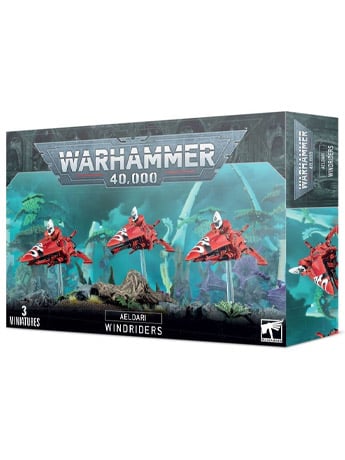 Games Workshop Warhammer 40,000 Aeldari Windriders Plastic Miniatures Set