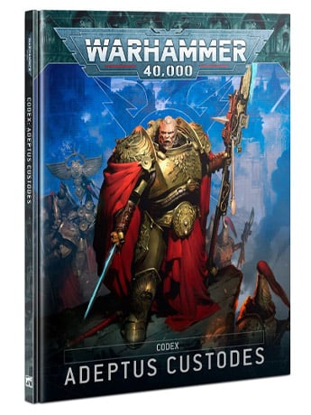 Games Workshop Warhammer 40,000 Codex: Adeptus Custodes Rules Book
