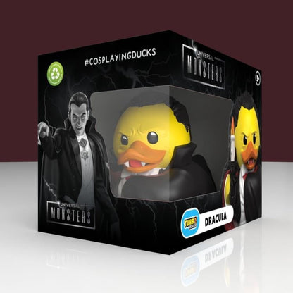 Numskull Universal Monsters Tubbz Dracula Cosplaying Duck (Boxed Edition) 3.5-Inch - View 4