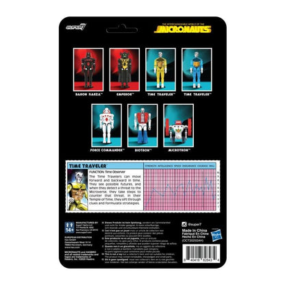 Super7 Micronauts ReAction+ Time Traveler (Translucent Yellow) Action Figure - View 5