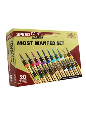The Army Painter Speedpaint Marker Most Wanted Set Hobby Paint Markers