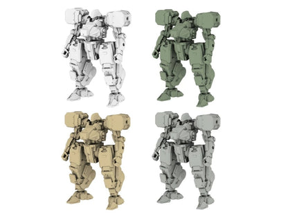 threezero Kikou Sensen Capsule-Dou Wave 1 Paracrax Box of 6 Model Kits (2.4-Inch) - View 2