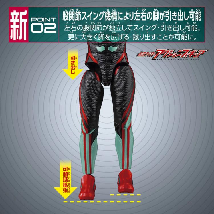 Bandai Kamen Rider Zeztz Physicam Impact Action Figure (6-Inch) - View 6
