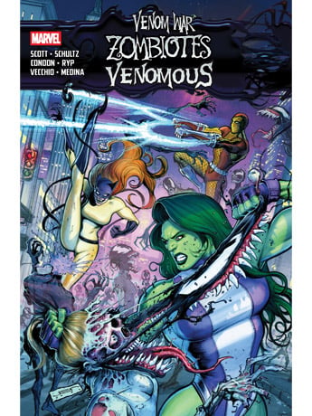 Marvel Comics Venom War: Zombiotes/Venomous Comic Book Collection
