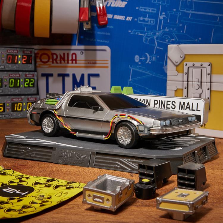 Numskull Back to the Future Countdown Character Time Machine Plastic Model Kit - View 3