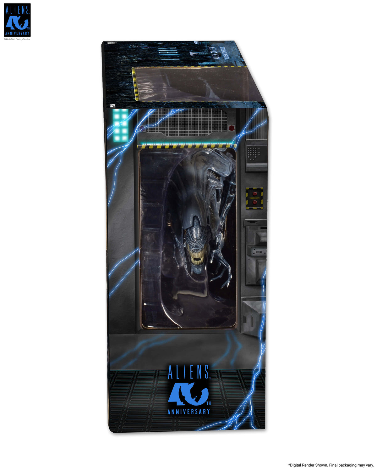 NECA Aliens 40th Anniversary Alien Queen Deluxe Action Figure with 30 Points of Articulation - View 18