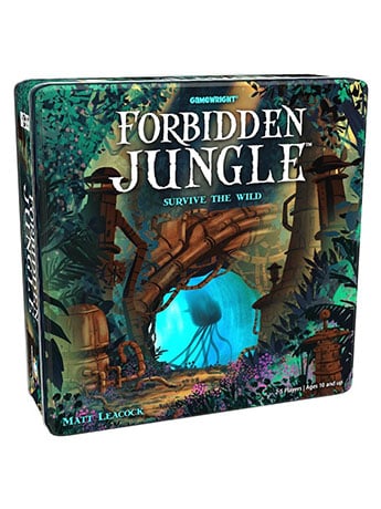 Gamewright Forbidden Jungle Board Game, Forbidden Series