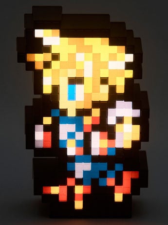 Square Enix Final Fantasy Pixelight FFRK Cloud Strife LED Light, 1.25-Inch