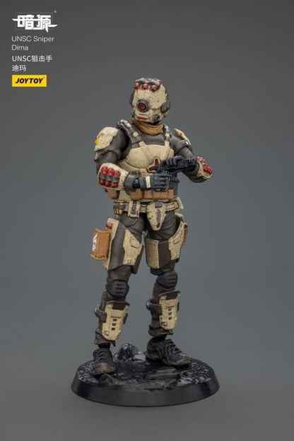 JoyToy Dark Source UNSC Sniper Dima 1/25 Scale 3-Inch Action Figure - View 11