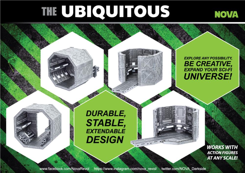 Nova The Ubiquitous UB-01 Diorama Set in 1/18 Scale - View 14