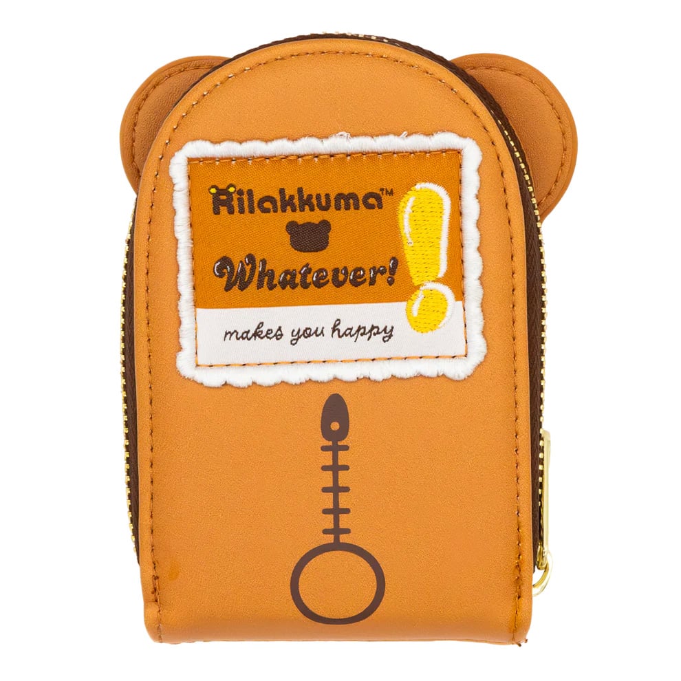 Whatever Rilakkuma Accordion Wallet, 4-Inch Compact Bear Character Wallet - View 3