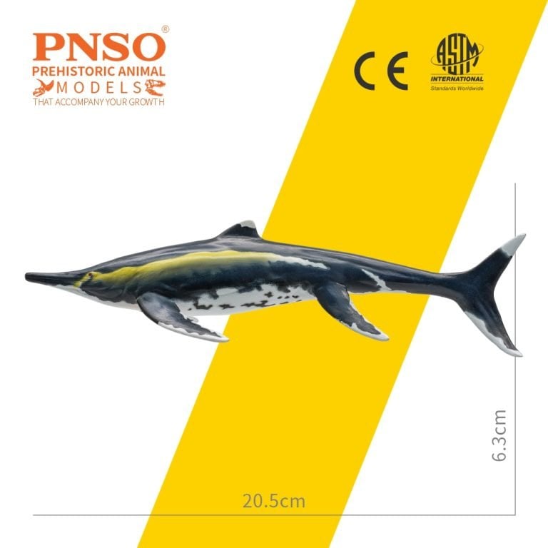 PNSO Prehistoric Art Models Youran the Guizhouichthyosaurus 8.07-Inch PVC Figure - View 6