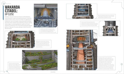 Marvel Studios Cross-Sections Book by DK Publishing - View 5