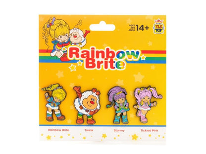 The Loyal Subjects Rainbow Brite SDCC 2024 Exclusive Glitter Enamel Pin Set - View 7