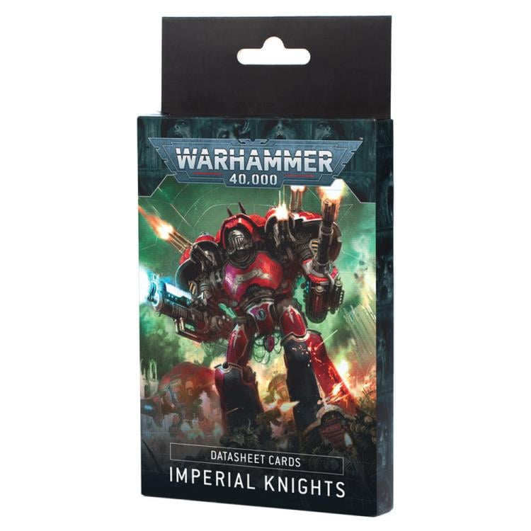 Games Workshop Warhammer 40,000: Imperial Knights Datasheet Cards - View 3
