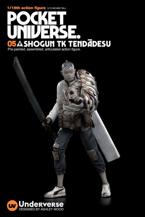 Underverse Tomorrow Kings Pocket Universe Shogun TK Tendadesu 1/18 Scale 3.75-Inch Figure - View 3