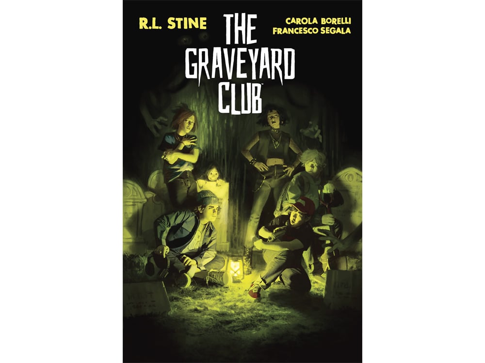 Boom! Studios R.L. Stine The Graveyard Club Hardcover Book - View 2
