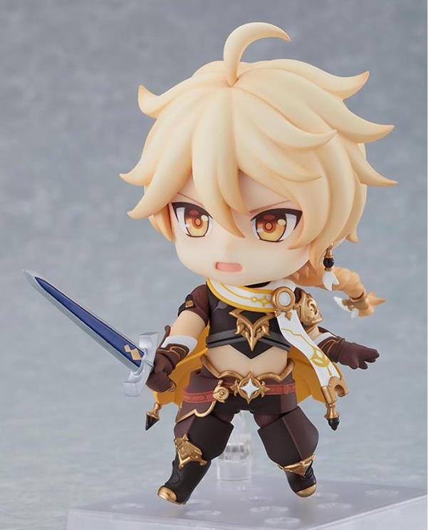 Good Smile Genshin Impact Nendoroid No.1717 Traveler (Aether) Figure 4-Inch - View 5