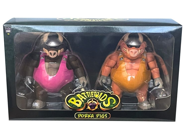 Premium DNA Battletoads Porka Pig Figure Limited Edition Two-Pack - View 4