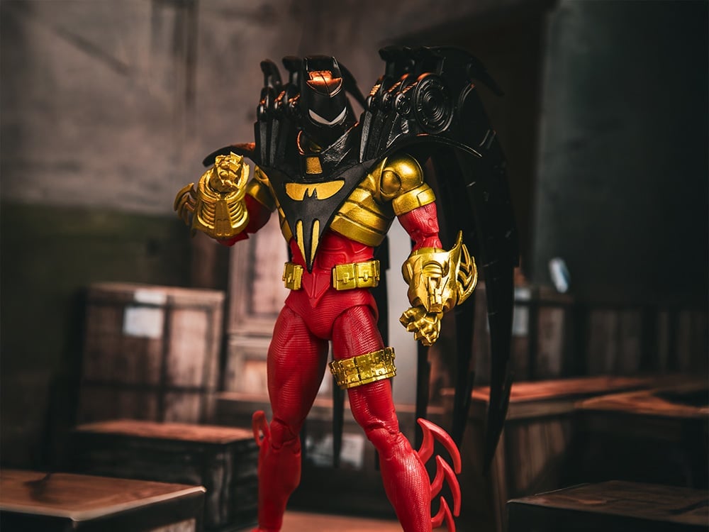 McFarlane Toys DC Multiverse Batman: Knightquest Azrael Batman Action Figure - View 2