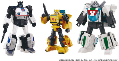 Takara Tomy Transformers Dramatic Capture Series Cybertron Chase Three-Pack of Figures - View 4