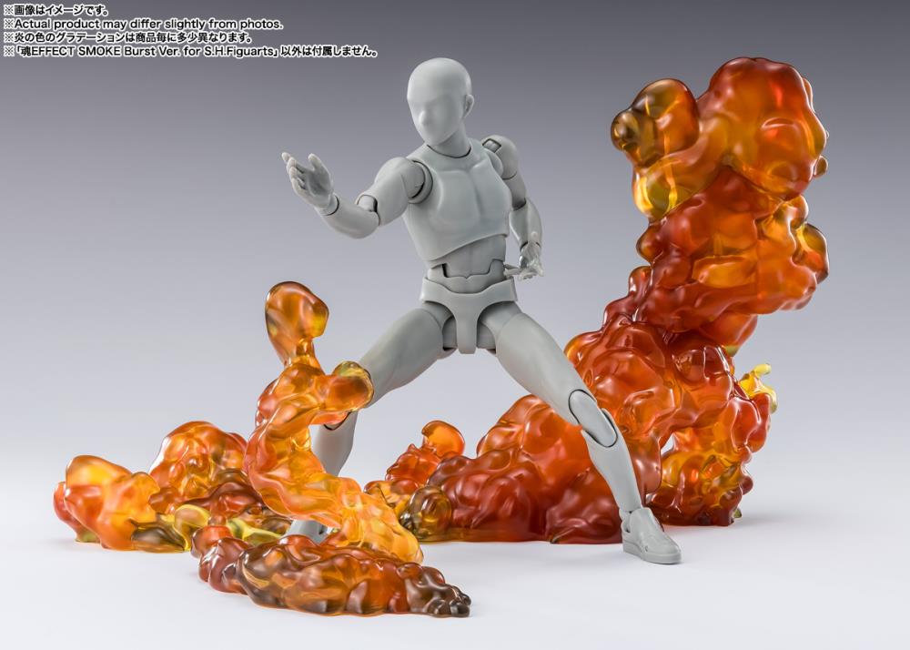 Bandai Tamashii Nations Tamashii Effect Smoke (Burst Ver.) Display Effect Part, 5.3-Inch - View 8