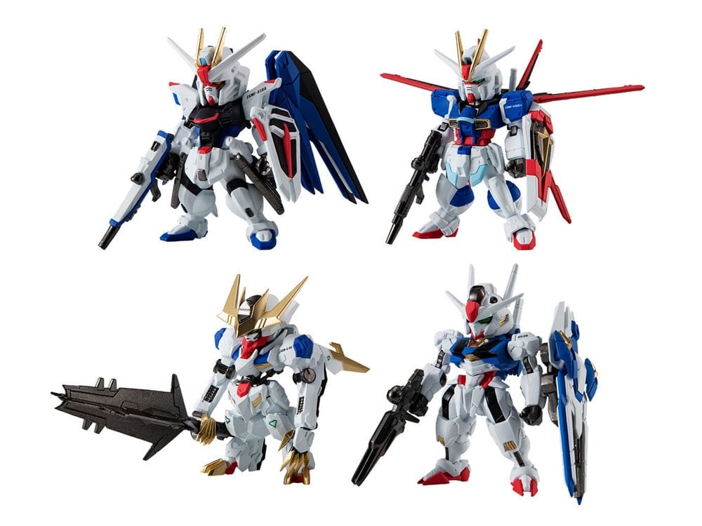 Bandai Mobile Suit Gundam FW Gundam Converge 15th Anniversary Alternative Series Set, 2-Inch PVC - View 2
