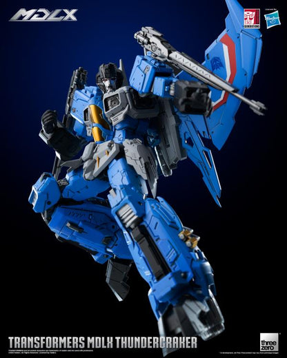 threezero Transformers MDLX Articulated Figure Series Thundercracker 7.8-Inch Action Figure - View 9