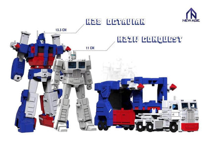 Newage H28 Octavian & H27W Conquest Plastic Figure Set (Reissue) - View 16