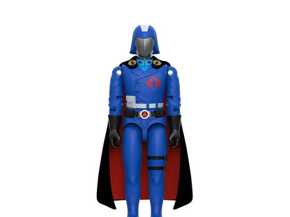 Super7 G.I. Joe ReAction+ Cobra Commander (Black Cape) Action Figure - View 2