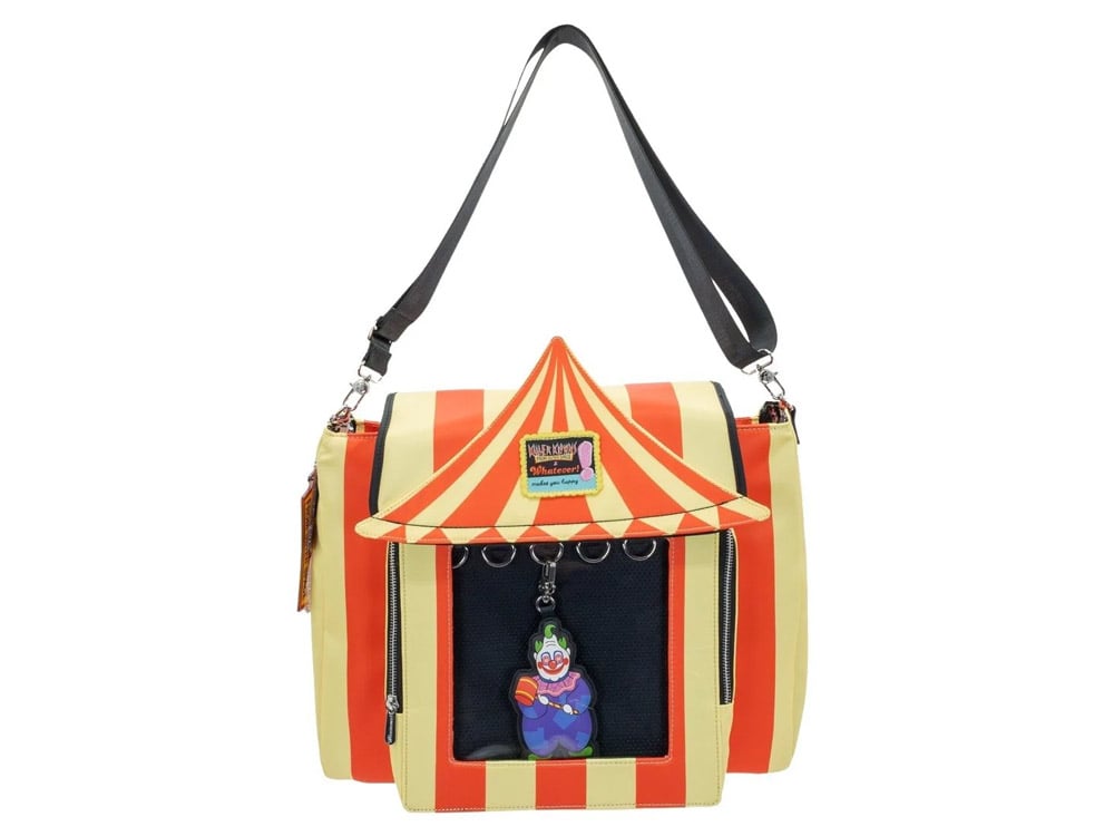 Whatever Killer Klowns from Outer Space Tent Pin Trading Crossbody Bag - View 2