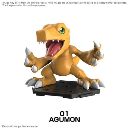 Bandai Digimon Gathering Part 1 Random Model Kit with Agumon and Tailmon - View 4