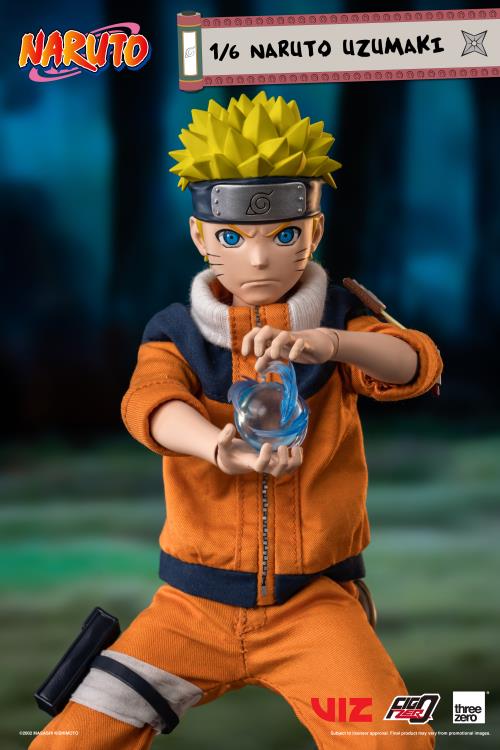 threezero Naruto FigZero Naruto Uzumaki 1/6 Scale Collectible Figure - View 9