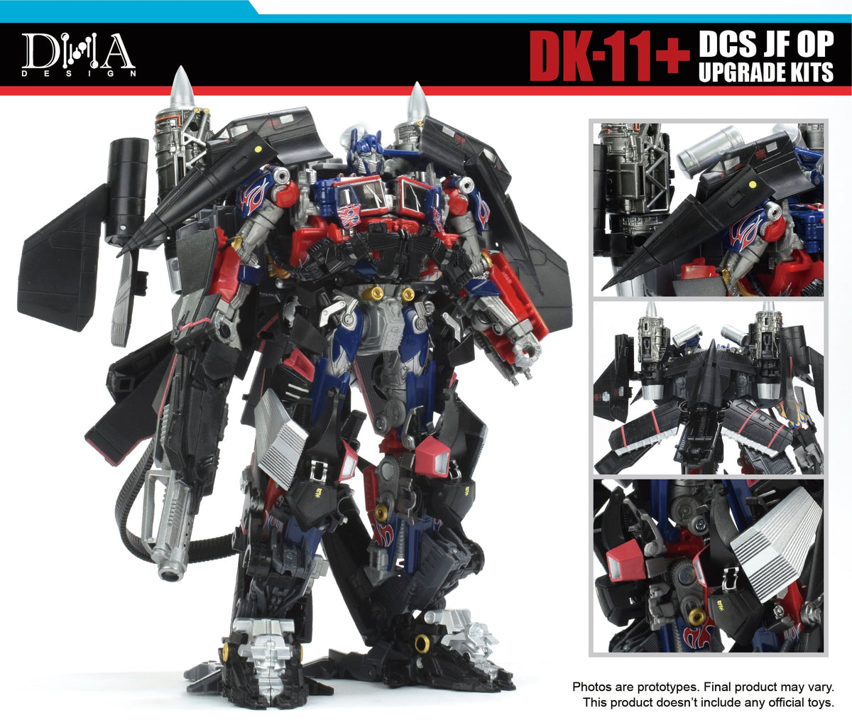 DNA Design DK-11+ DCS JF OP Upgrade Kit ABS and PVC Model Accessory Set - View 6
