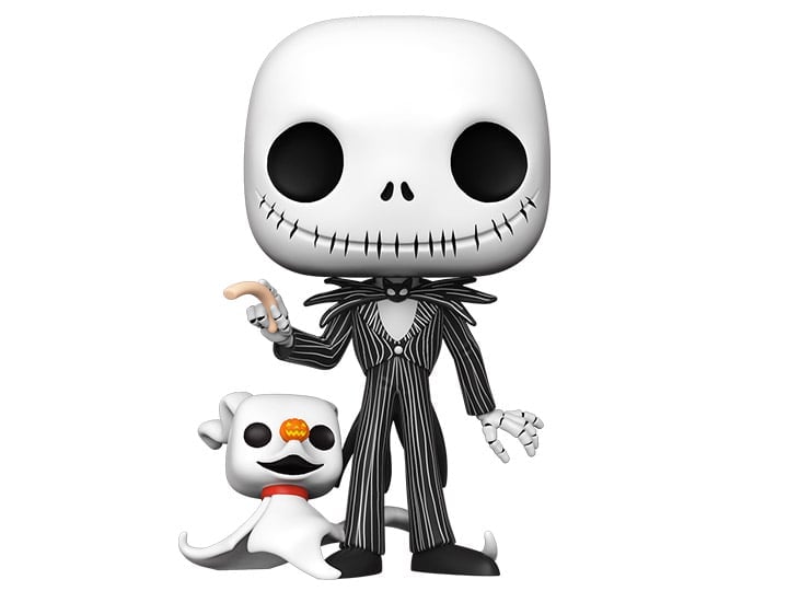 Funko Pop! Disney The Nightmare Before Christmas 10-Inch Jack with Zero Vinyl Figure - View 2