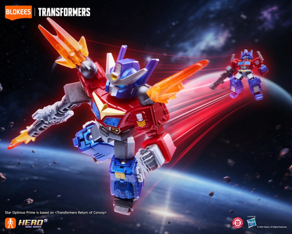 Blokees Transformers Defender Version Vol. 8 Battle Stars Box of 12 Plastic Model Kits - View 23