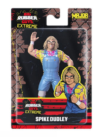 Major Big Rubber Guys Extreme Spike Dudley 8-Inch Wrestling Figure
