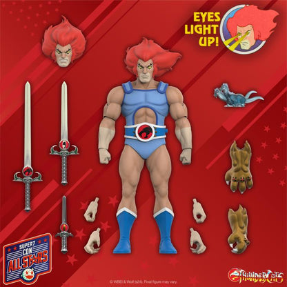 Super7 ThunderCats Ultimates! Lion-O (LED Eyes) Action Figure - View 4