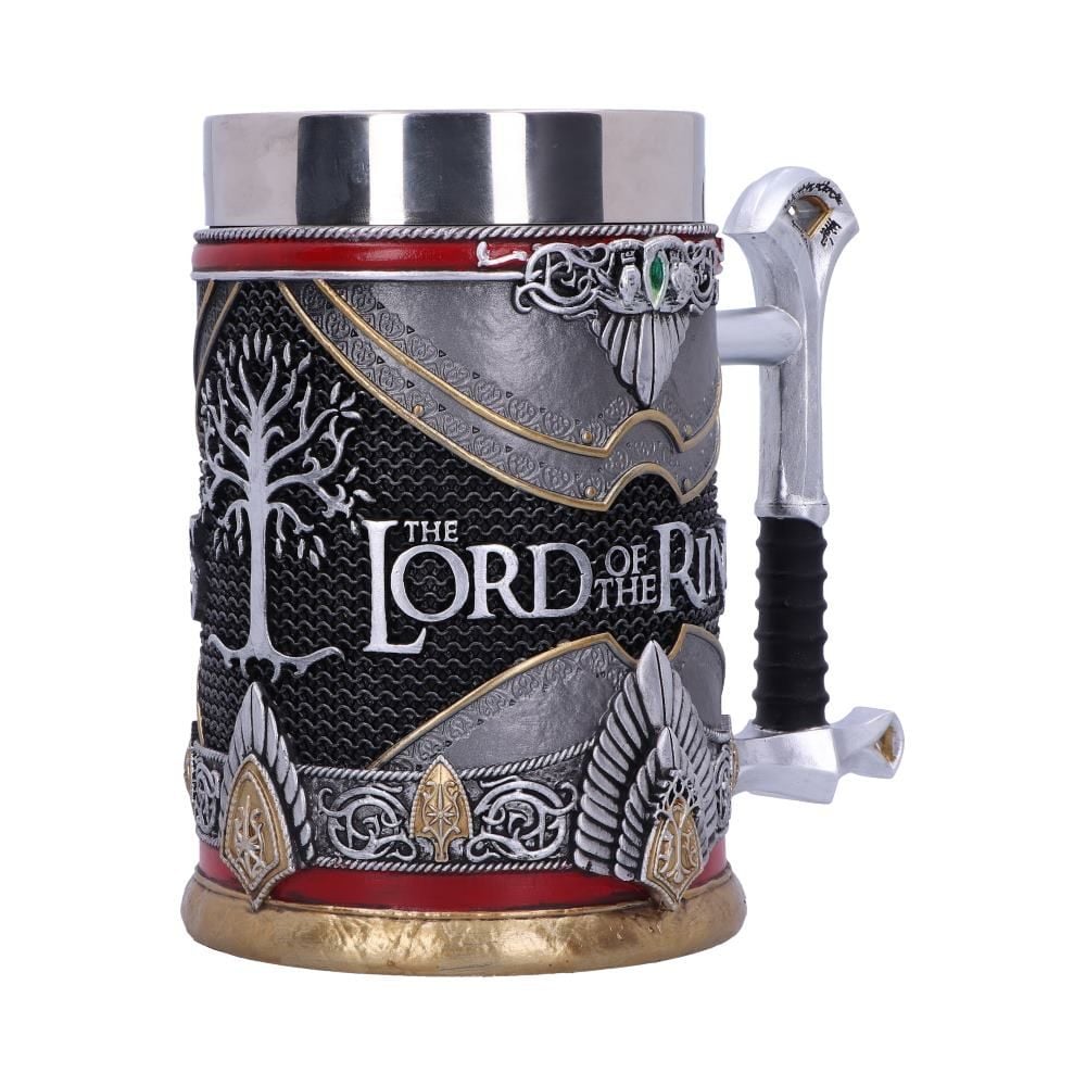 Nemesis Now The Lord of the Rings Aragorn Tankard (6.1-Inch Resin and Steel) - View 6