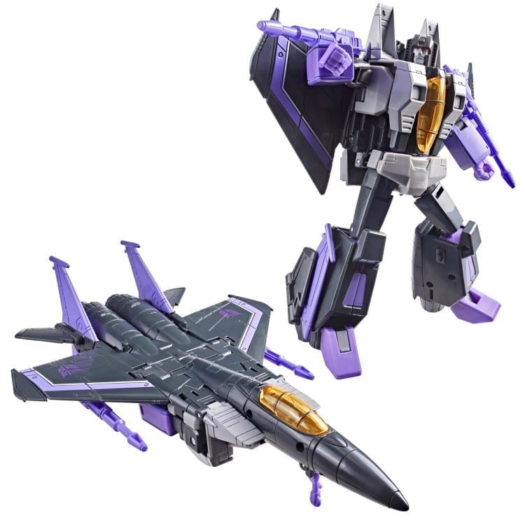 Hasbro The Transformers: The Movie Studio Series 86 Voyager Class Skywarp Plastic Action Figure - View 13