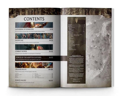 Games Workshop Warhammer 40,000 Codex: Adeptus Custodes Rules Book - View 3