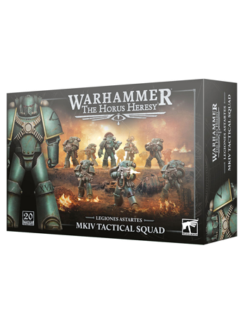 Games Workshop Warhammer The Horus Heresy Legiones Astartes MkIV Tactical Squad Citadel Miniature Set