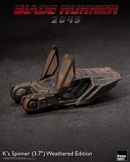 threezero Blade Runner 2049 K's Spinner Weathered Edition Exclusive Police Spinner Model - View 5